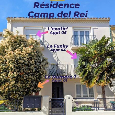 L'Exotic' 1 A 4 Voyageurs Apartment Перпинян Екстериор снимка